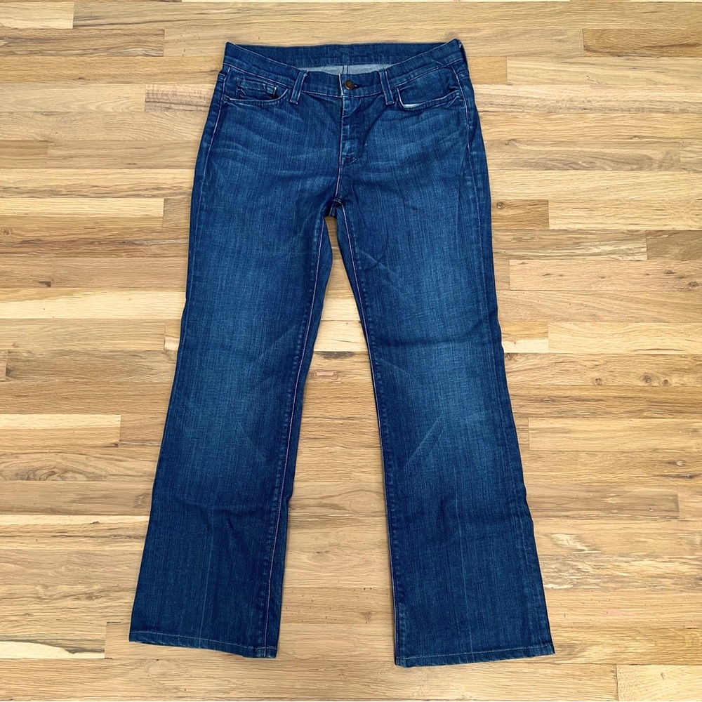 7 for all mankind high waisted bootcut jeans